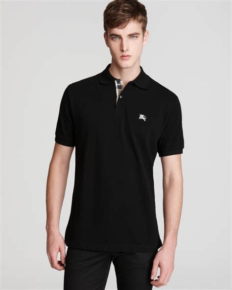 burberry brit classic fit short sleeve polo|long sleeve equestrian polo shirts.